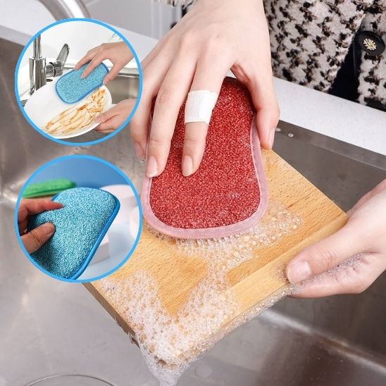 Eponge réutilisable - Ecolo™: La révolution de la propreté durable