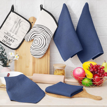 Torchon de Cuisine - CottonClean™ - Bleu