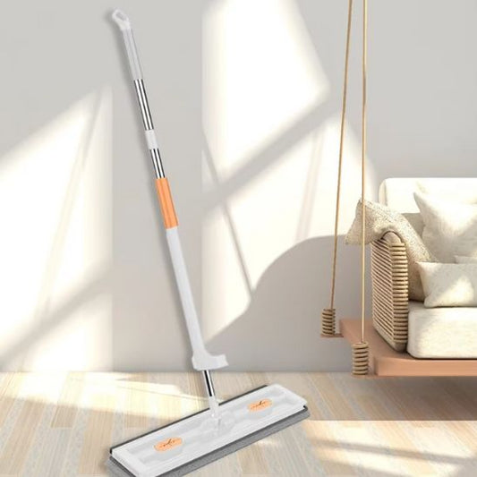 Balai serpillière plate en microfibre – Nettoyage précis et sans effort