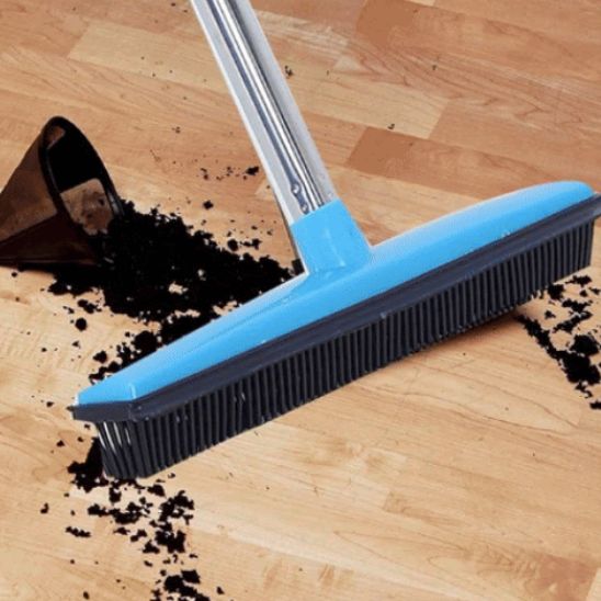 Balai antistatique pour sol et tapis – Ramassez les poils sans effort