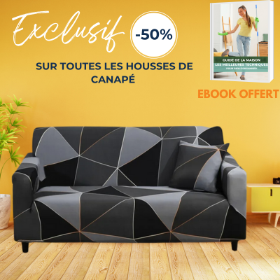 SofaFashion™: La Housse de Canapé d'Angle Zen