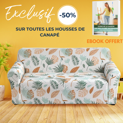 SofaFashion™: La Housse de Canapé d'Angle Zen