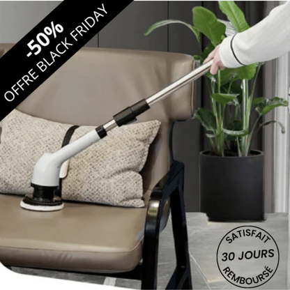 Brosse de nettoyage électrique - ElectricCleaningBrush™ - Gris