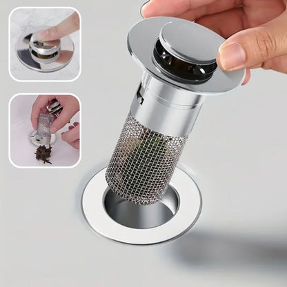 Le Filtre Anti-Cheveux Inox™ : La Solution Ultime pour des Canalisations Impeccables