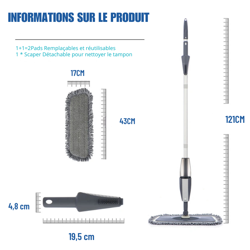 Balai SprayMagicMicrofibre ™