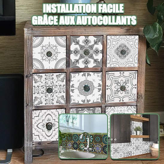 Crédence adhesive - CredenceCuisine™ : Transformez Votre Cuisine en un Instant - Benziclean