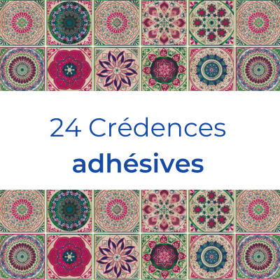 CredenceCuisine™Mandala fleurs : Transformez Votre Cuisine en un Instant - Benziclean