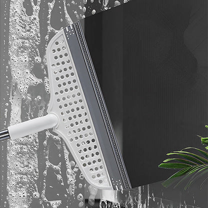 Balai magique à long pôle avec grattoir - Nettoyage facile et efficace - Benziclean