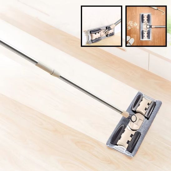 Balai Plat Serpillère – Nettoyage rapide, précis et sans effort - Benziclean