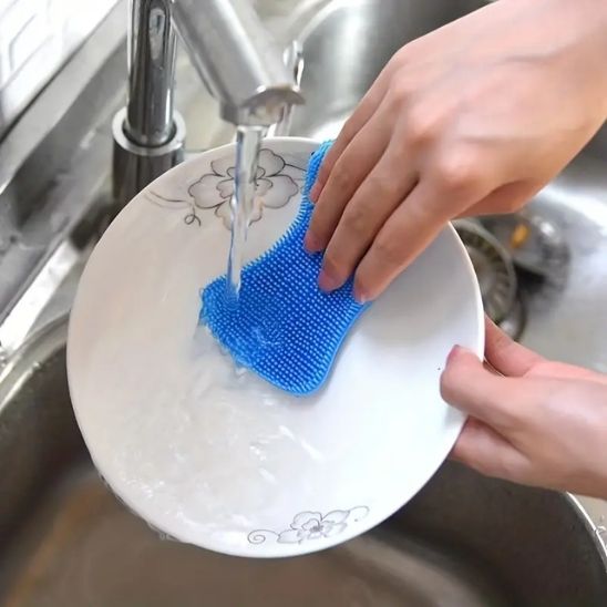 Éponge de cuisine en silicone – Réutilisable, hygiénique et facile à nettoyer - Benziclean