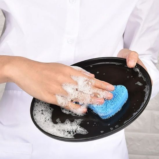 Éponge de cuisine en silicone – Réutilisable, hygiénique et facile à nettoyer - Benziclean