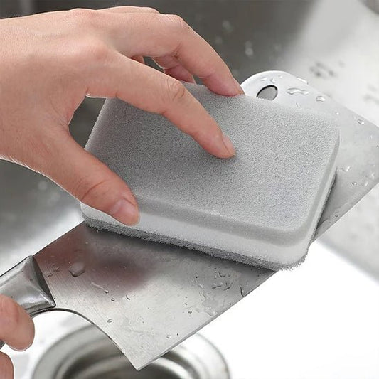Éponge double face grise – L’indispensable alliée de votre quotidien - Benziclean