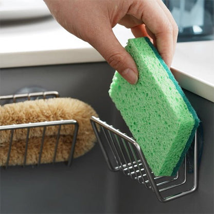 Étagère éponge Inox pour évier pour un rangement pratique de votre cuisine - Benziclean
