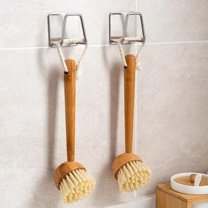 Organisateur de cuisine porte - éponge en acier inoxydable - Benziclean