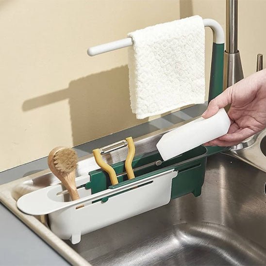 Porte - éponge design – Gardez votre évier toujours propre et organisé ! - Benziclean