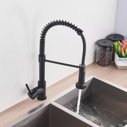 robinet cuisine - MATrob™ - extractible noir - Benziclean