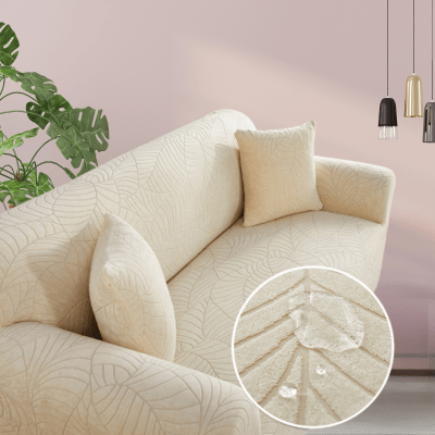 Housse de Canapé d'angle - EliteShield™Beige - Benziclean