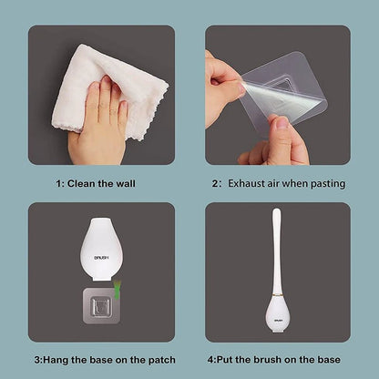 La brosse wc - BrushScrub™ - Benziclean