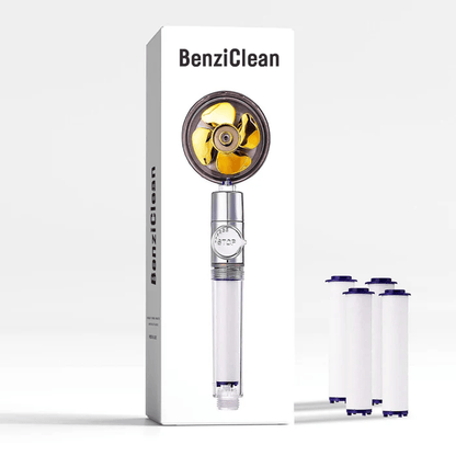 Pommeau de douche anticalcaire - Calicfree™ : libérez votre peau du calcaire - Benziclean