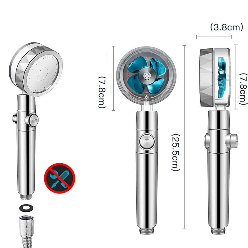 Pommeau de douche anticalcaire - Calicfree™ : libérez votre peau du calcaire - Benziclean