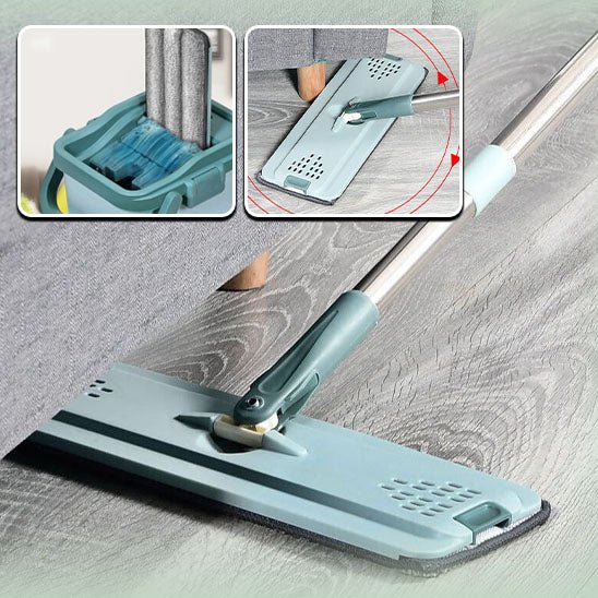 Serpillere microfibre - ParisPro™ : Révolutionnez Votre Nettoyage ! - Benziclean