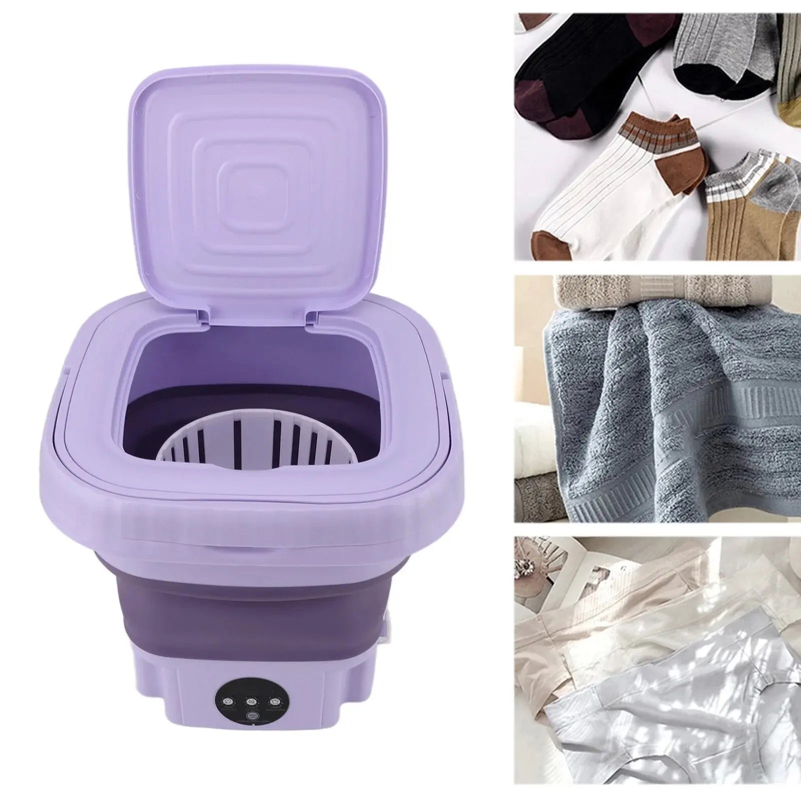 Machine a laver portable - NomadWash™ : La Machine à Laver Portable pour Vos Sous-Vêtements Féminins - Benziclean
