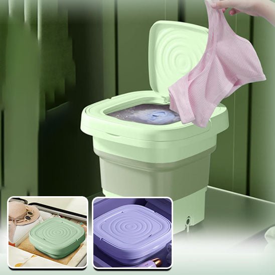 Machine a laver portable - NomadWash™ : La Machine à Laver Portable pour Vos Sous-Vêtements Féminins - Benziclean
