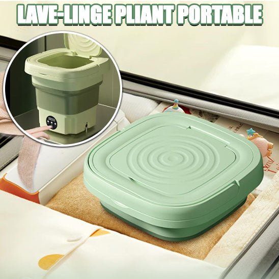 Machine a laver portable - NomadWash™ : La Machine à Laver Portable pour Vos Sous-Vêtements Féminins - Benziclean