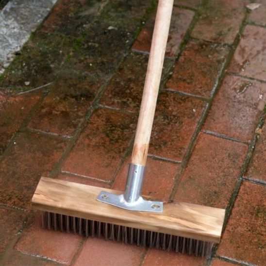 Brosse balai - Brosse métallique en acier inoxydable -Nettoyage efficace et résistant