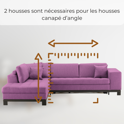 Housse de Canapé d'angle - EliteShield™ Vert Foncé