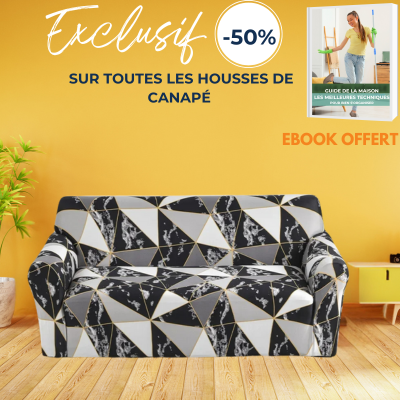 SofaFashion™: La Housse de Canapé d'Angle Zen