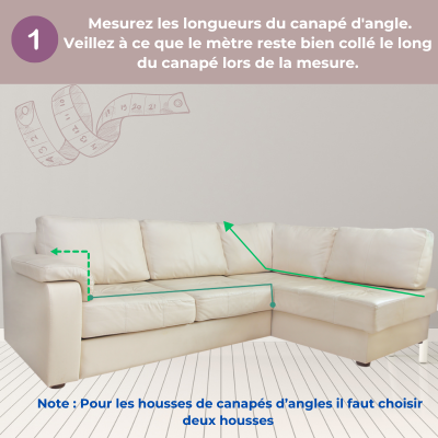 SofaFashion™: La Housse de Canapé d'Angle Zen