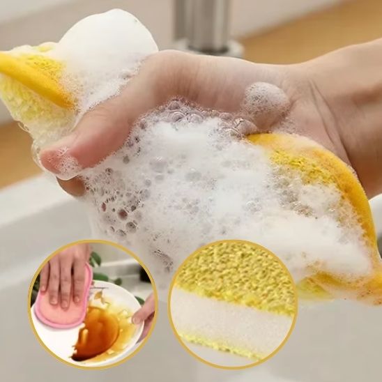 Eponge réutilisable - Ecolo™: La révolution de la propreté durable