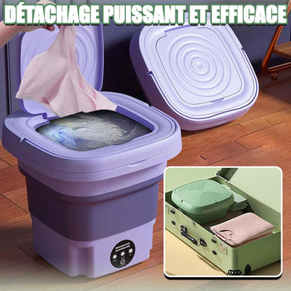 Machine a laver portable - NomadWash™ : La Machine à Laver Portable Idéale pour Vos Sous-Vêtements Féminins