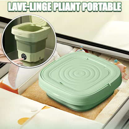 Machine a laver portable - NomadWash™ : La Machine à Laver Portable Idéale pour Vos Sous-Vêtements Féminins