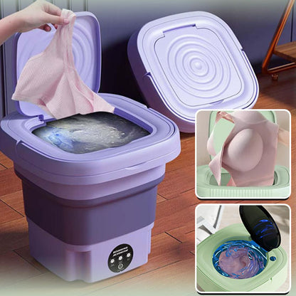 Machine a laver portable - NomadWash™ : La Machine à Laver Portable Idéale pour Vos Sous-Vêtements Féminins