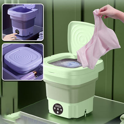 Machine a laver portable - NomadWash™ : La Machine à Laver Portable Idéale pour Vos Sous-Vêtements Féminins