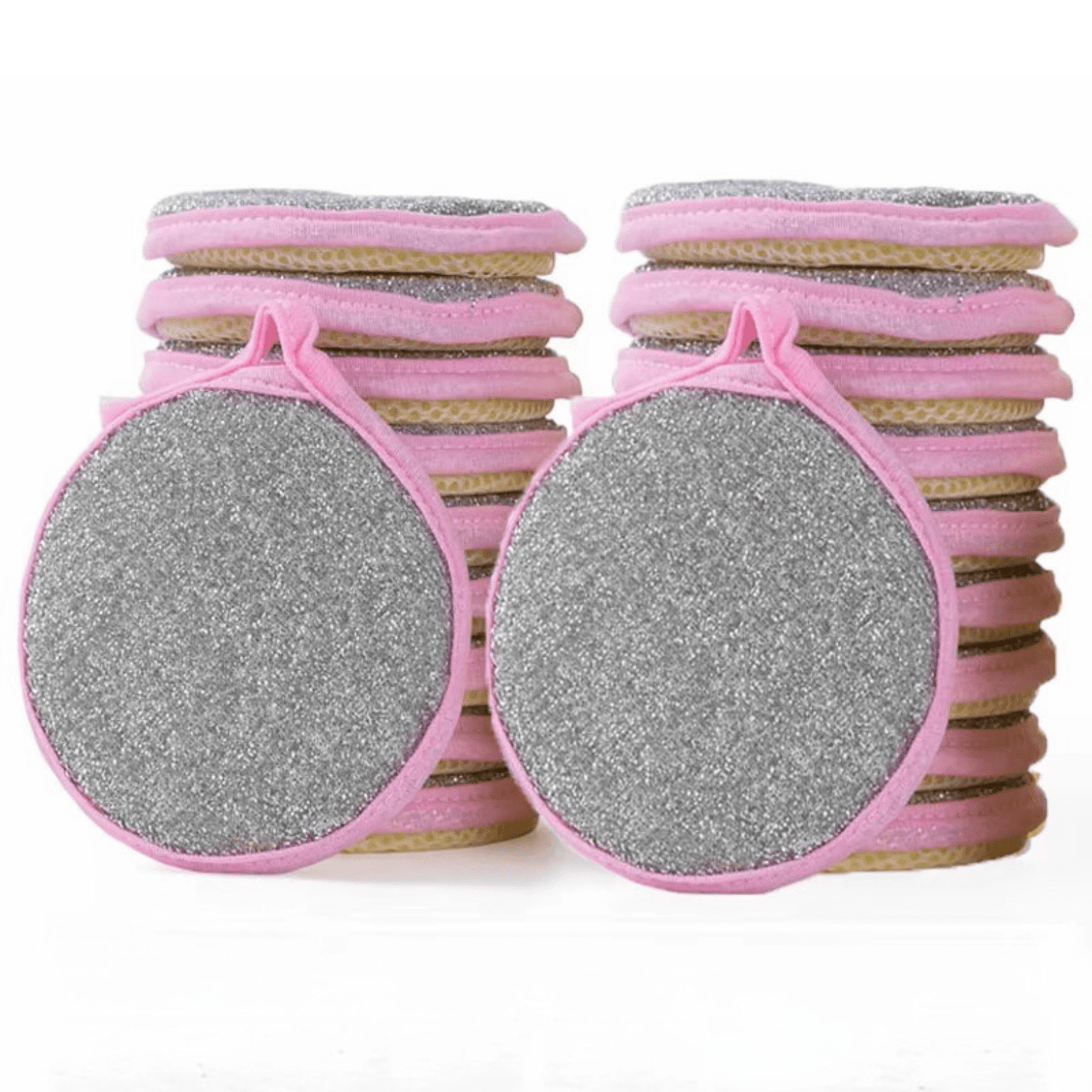 Eponge Vaisselle - ScrubMaster™ - Rose - Benziclean