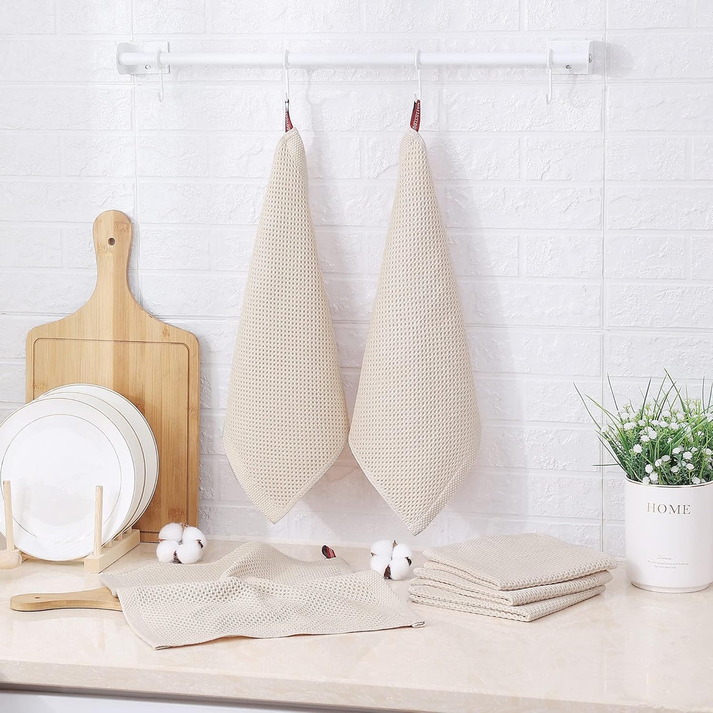 Torchon de Cuisine - CottonClean™ - Beige - Benziclean