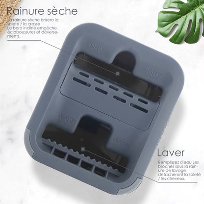 Balai et Seau Essoreur - SwiftClean™ - Gris - Benziclean