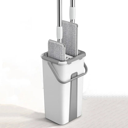 Balai et Seau Essoreur - SwiftClean™ - Ivoire - Benziclean