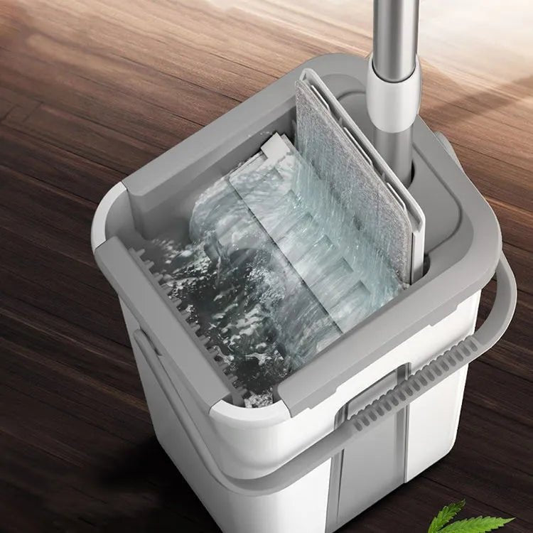 Balai et Seau Essoreur - SwiftClean™ - Ivoire - Benziclean