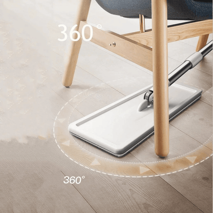 Balai et Seau Essoreur - SwiftClean™ - Ivoire - Benziclean