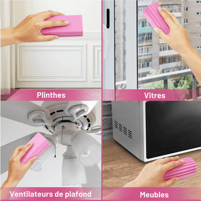 Eponge Vaisselle - MagicAbsorb™ - Rose - Benziclean