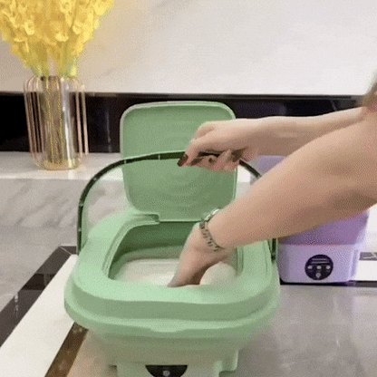 Machine a laver portable - NomadWash™ : La Machine à Laver Portable Idéale pour Vos Sous-Vêtements Féminins