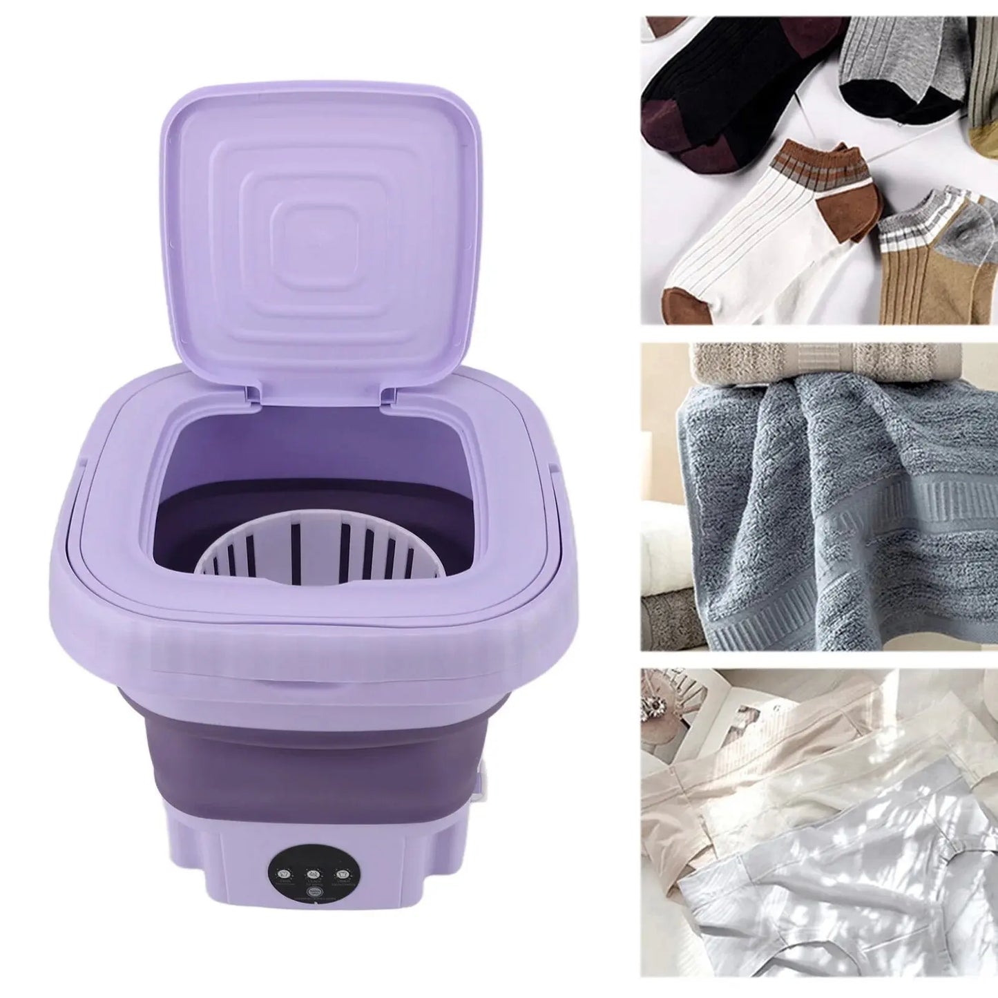 La Machine à Laver Portable NomadWash™ : Révolutionnez Votre Façon de Laver en Voyage