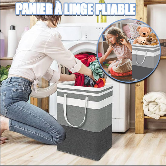 LaundriSmart™ : Le Panier à Linge Révolutionnaire pour un Intérieur Organisé