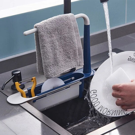 Porte-éponge design – Gardez votre évier toujours propre et organisé !
